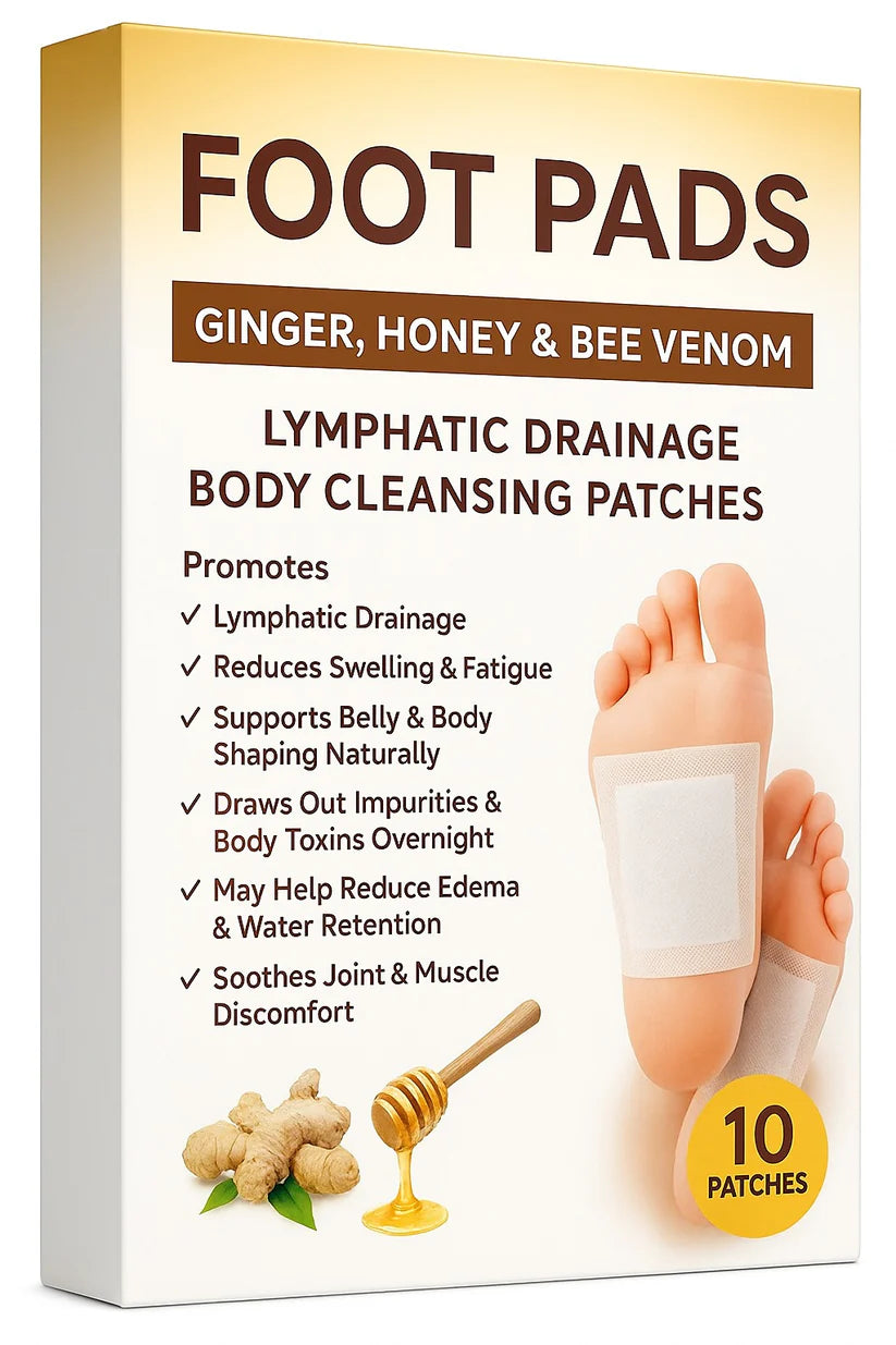 Bee Venom Foot Detox Patches (10 Patches,10 Free )